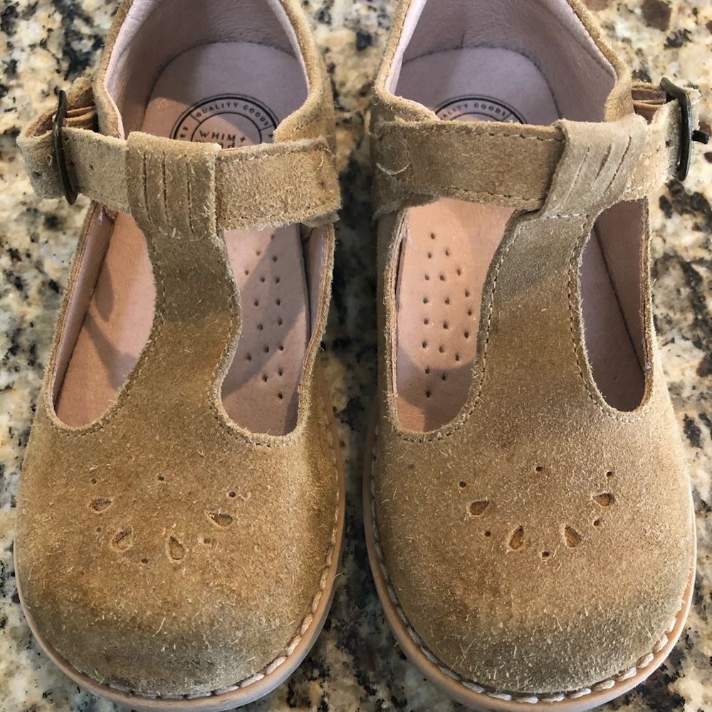 Sweet Honey suede Mary Janes